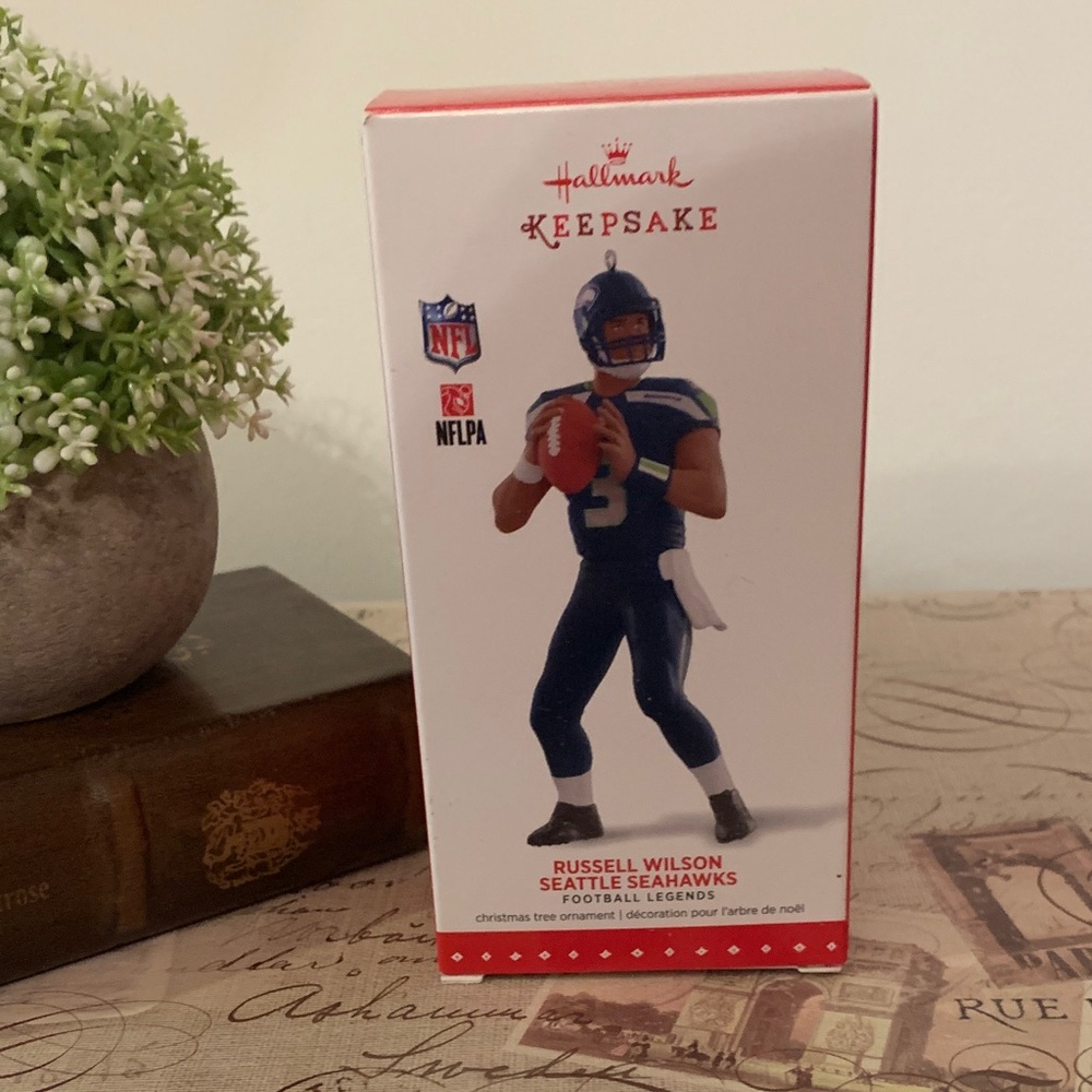 Hallmark Keepsake NFL Player Ornament -Russell Wilson